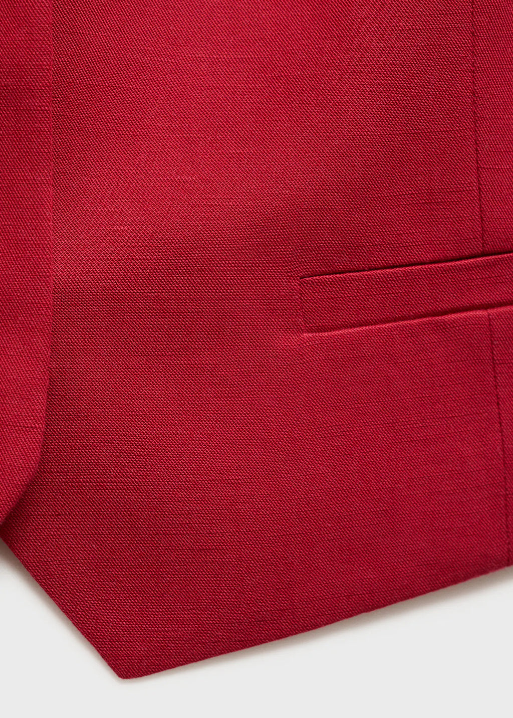 Linen Blend Suit Waistcoat