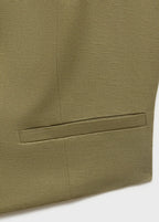 Linen Blend Suit Waistcoat