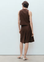 Linen Blend Suit Waistcoat