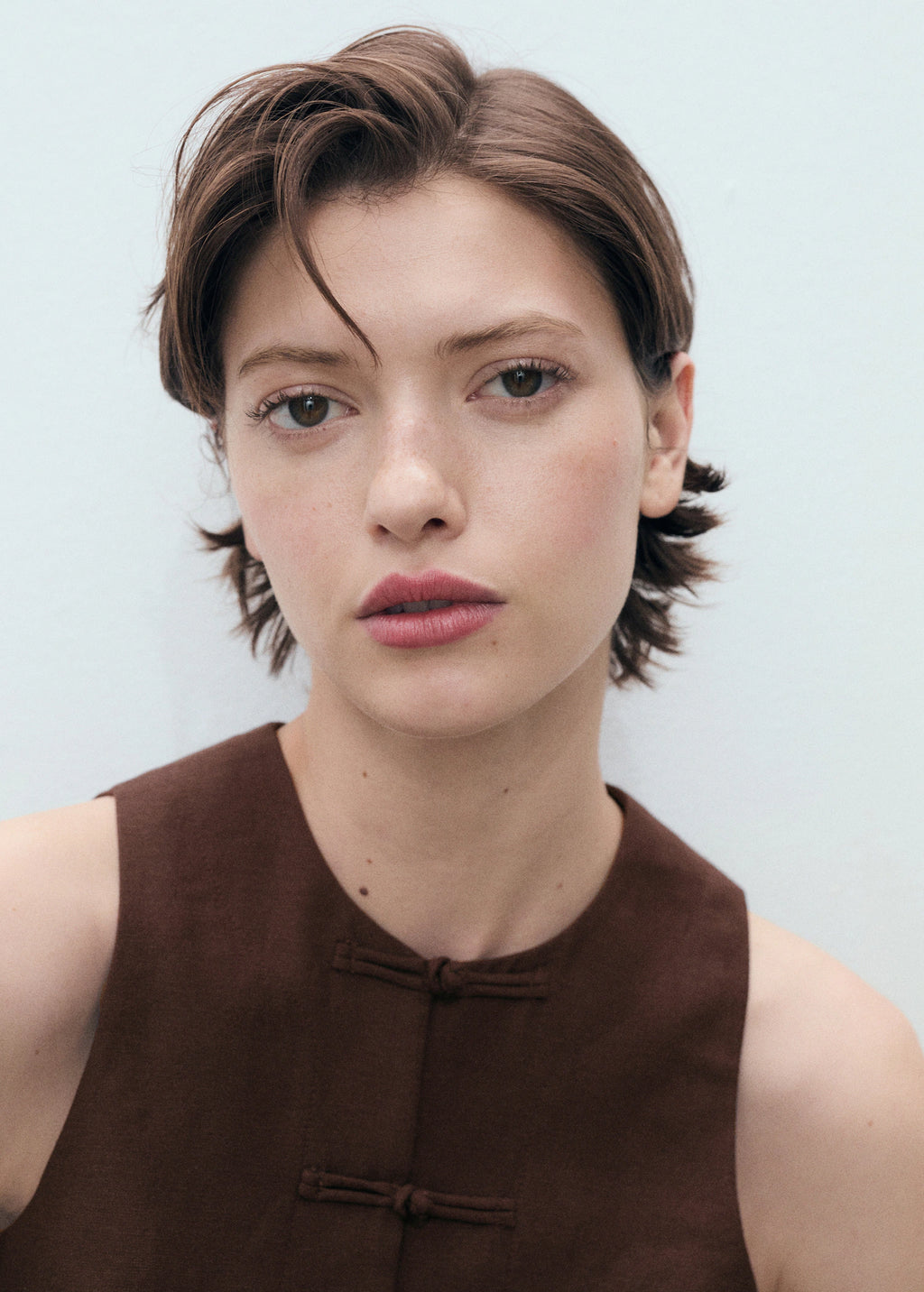 Linen Blend Suit Waistcoat