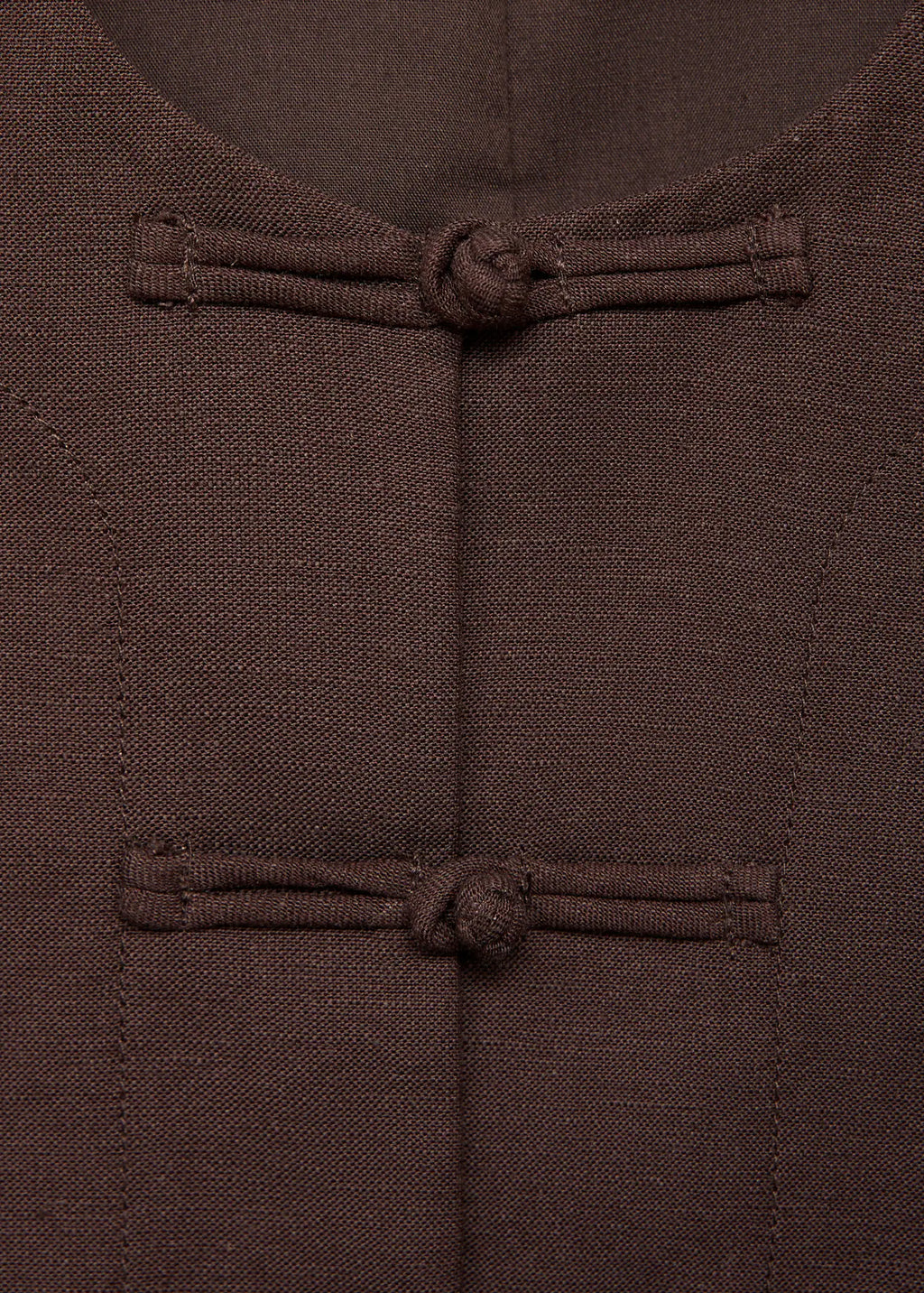 Linen Blend Suit Waistcoat