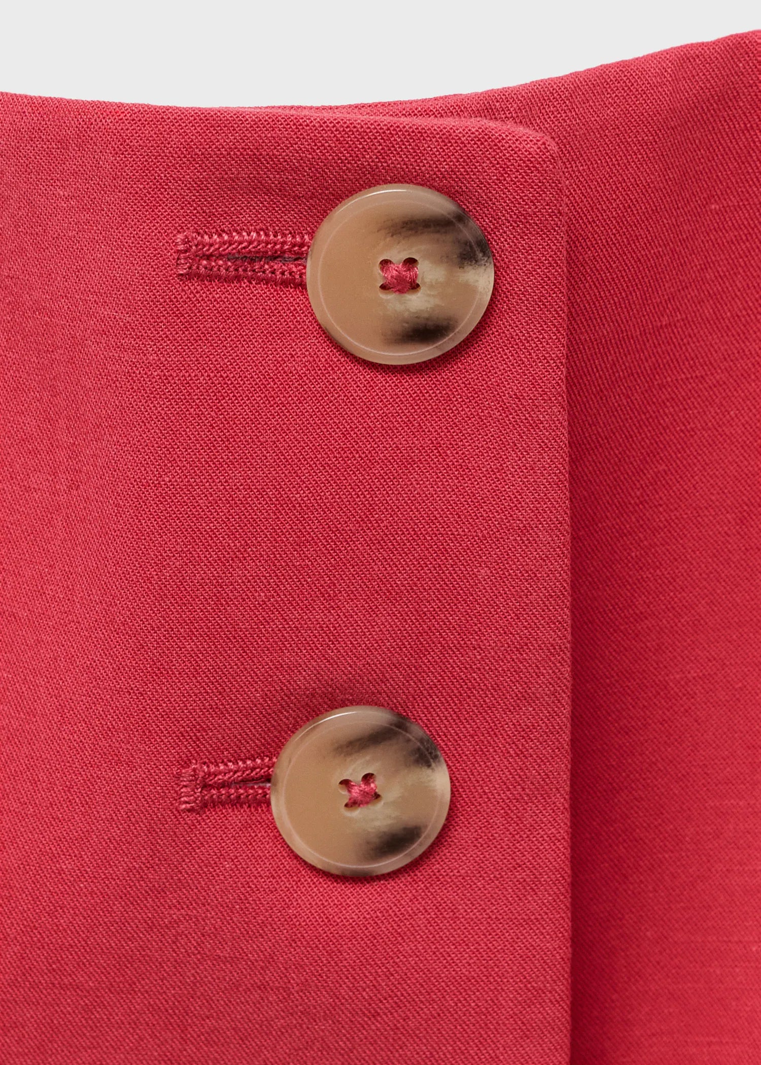 Linen Blend Suit Waistcoat