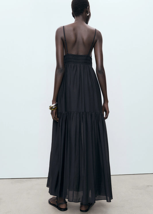 Long Dress With Lace Details