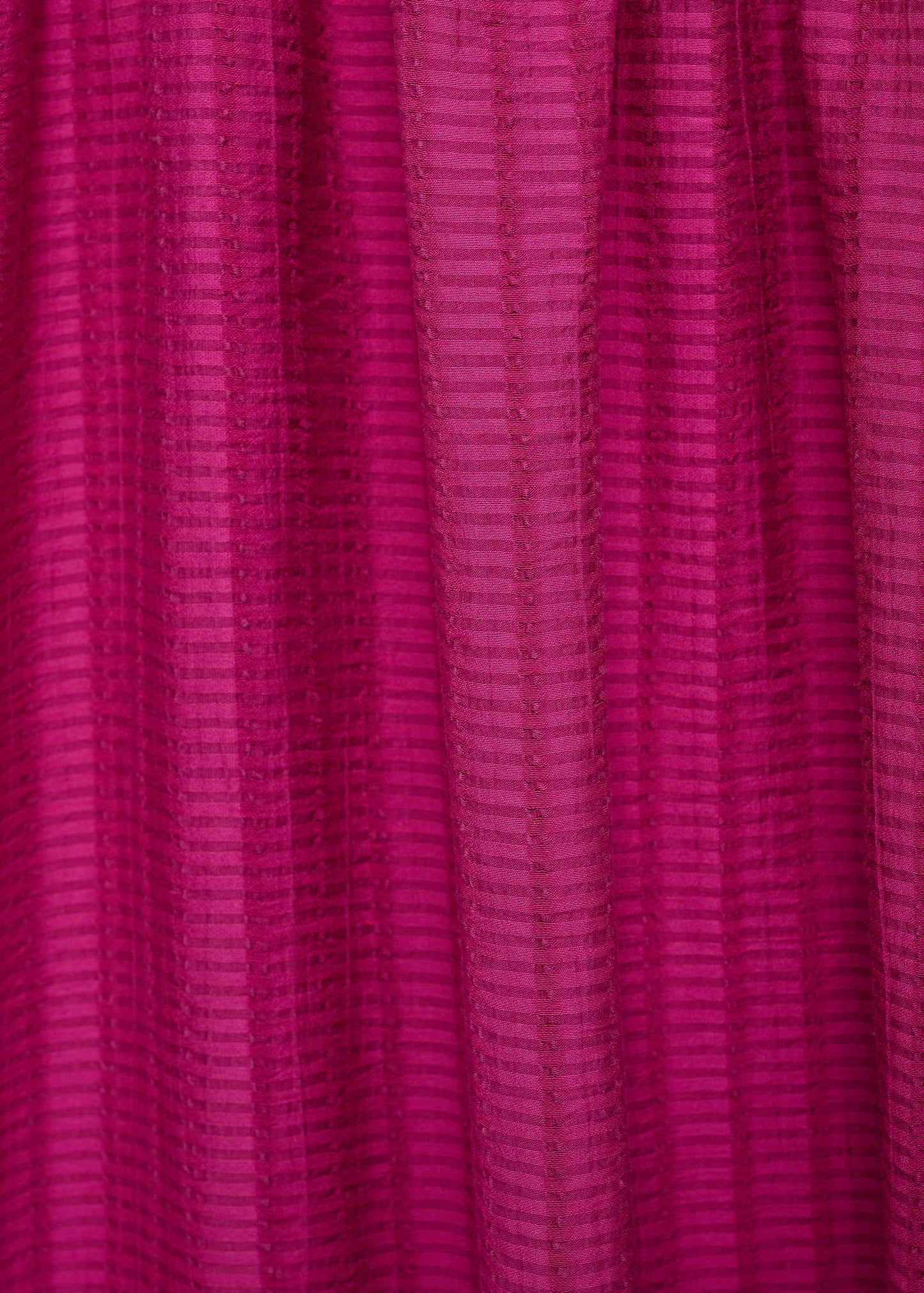 Long Dress With Ruffle Neckline