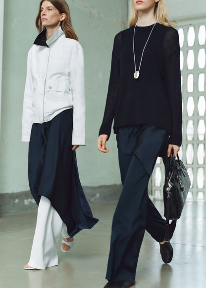 Long Flared Trousers