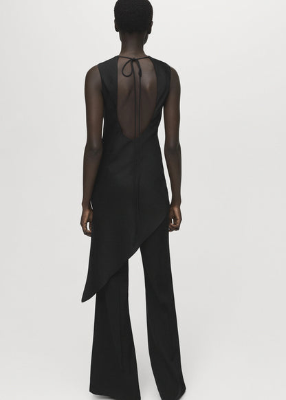 Long Flared Trousers