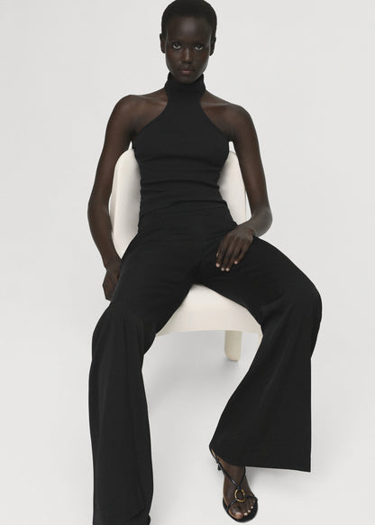 Long Flared Trousers