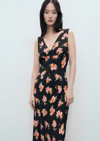 Long Floral Dress