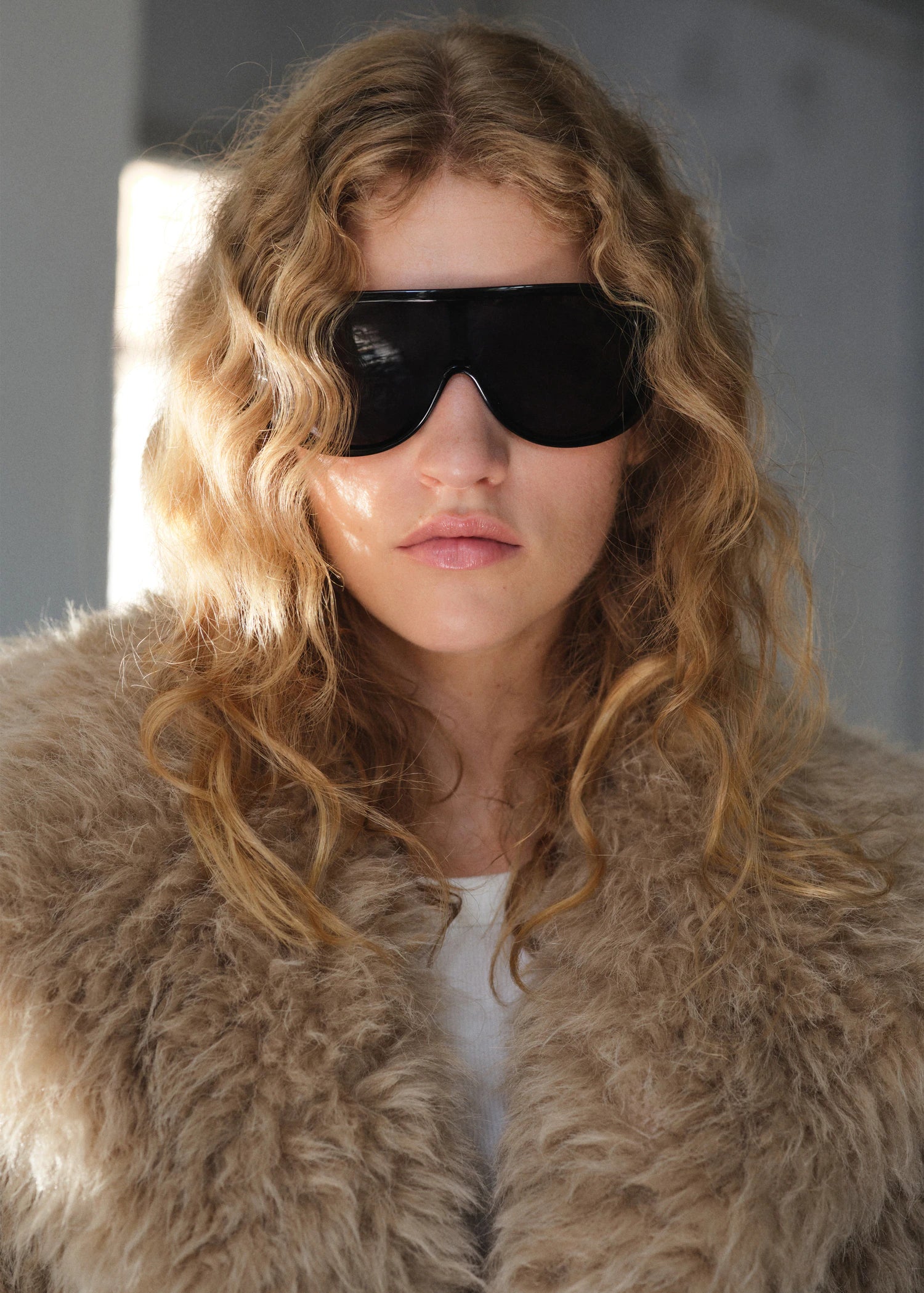 Long Fur Effect Coat