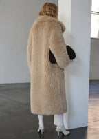 Long Fur Effect Coat