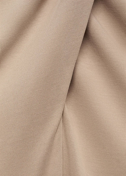 Long Halter Wrap Dress