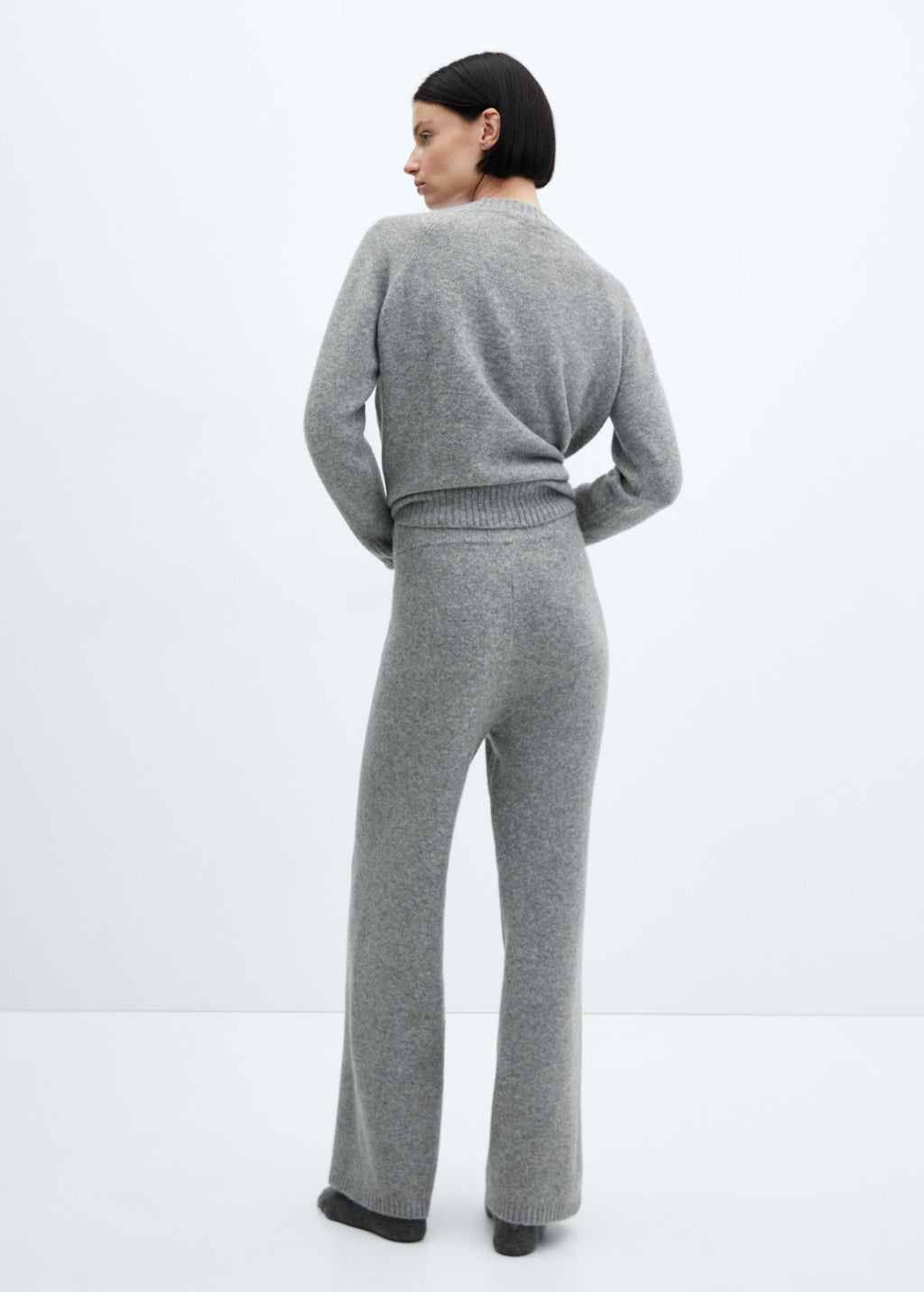Long Knitted Trousers