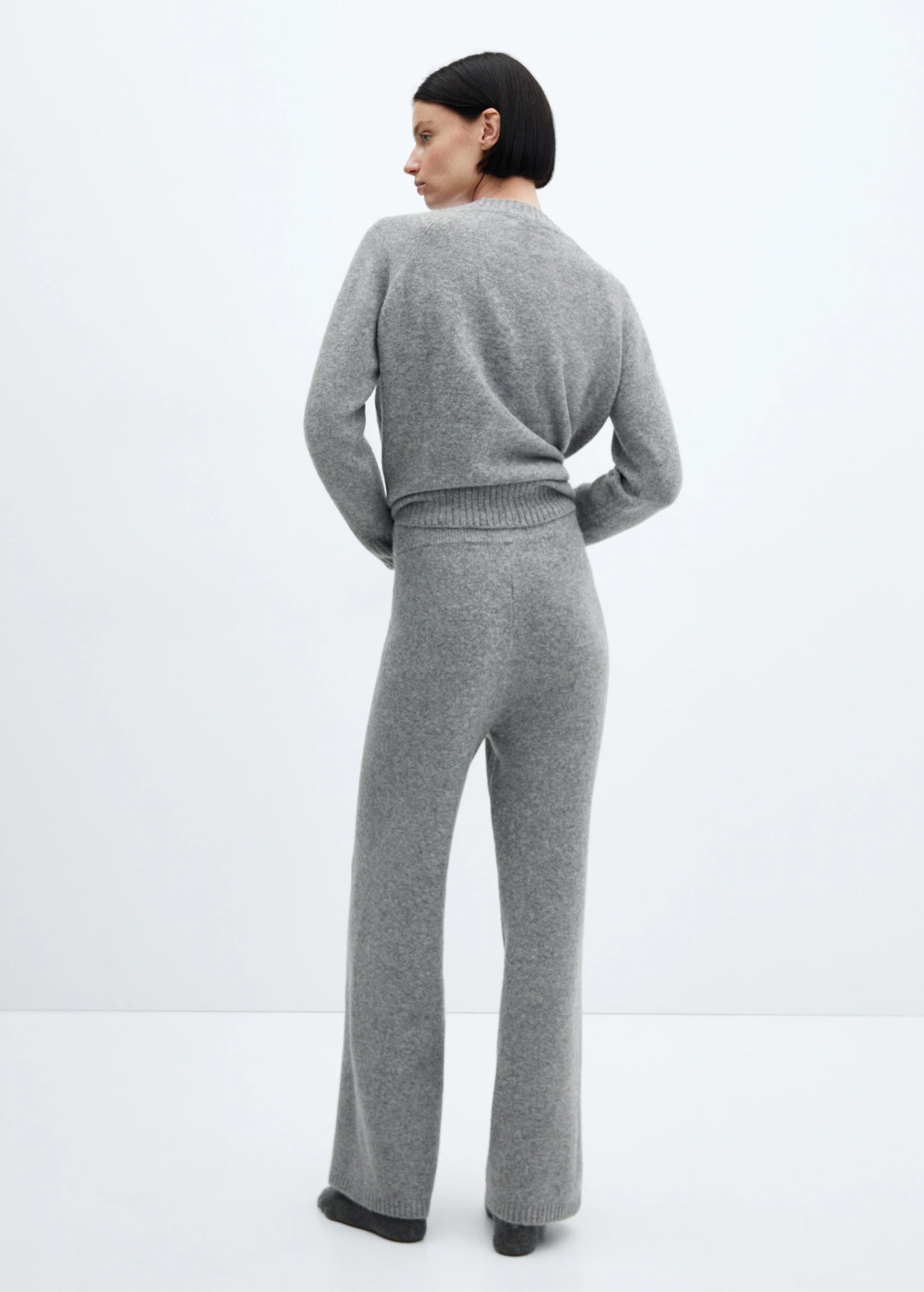 Long Knitted Trousers
