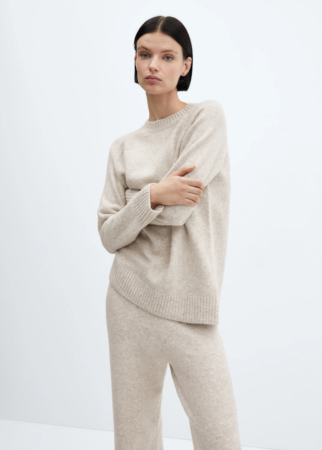 Long Knitted Trousers