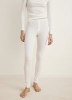 Long Rib Knit Trousers