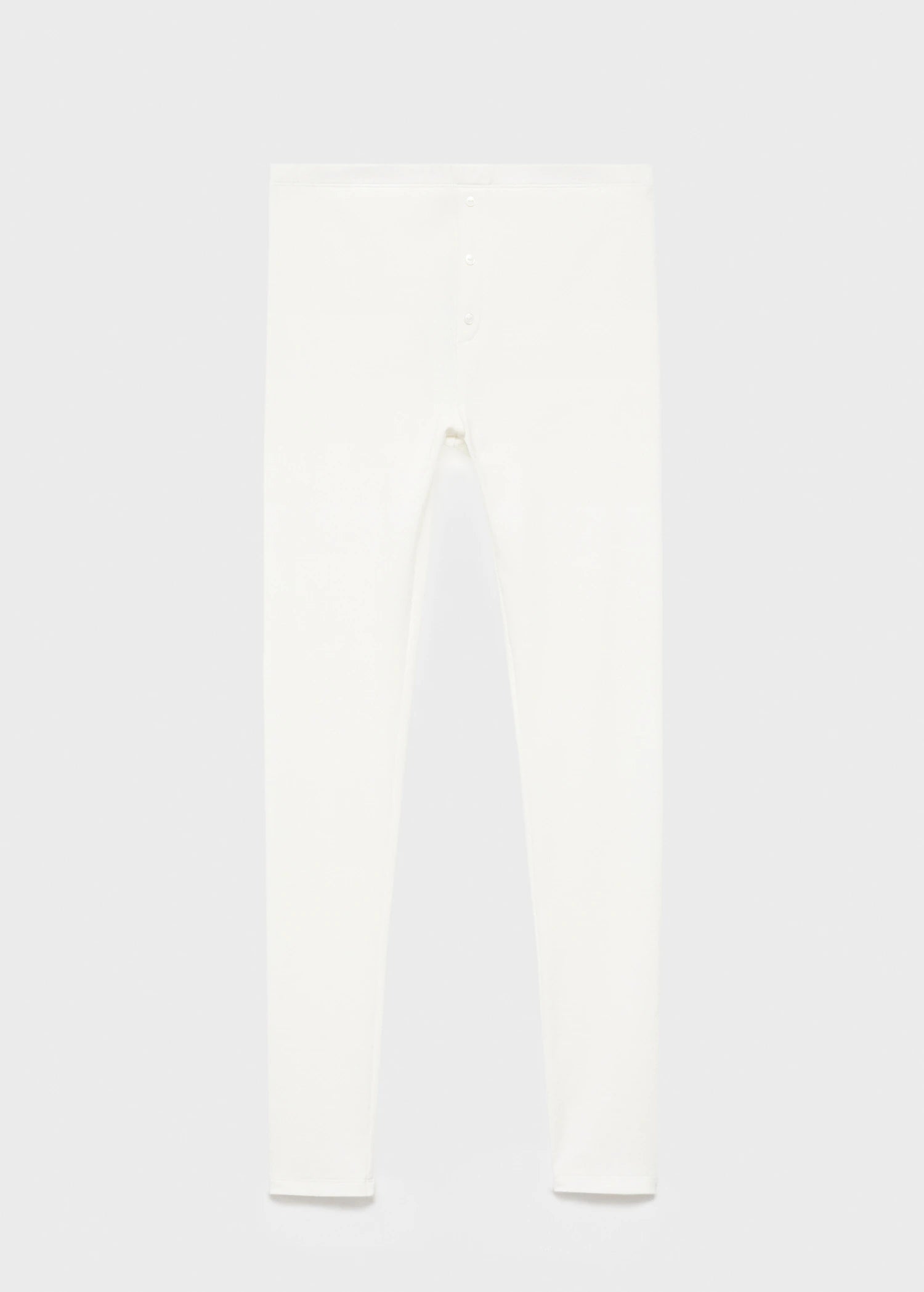 Long Rib Knit Trousers