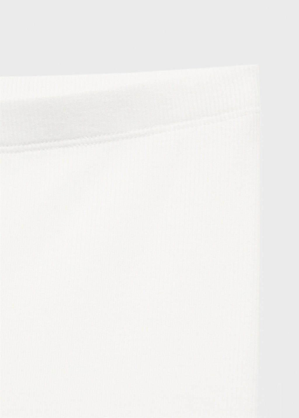 Long Rib Knit Trousers