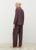 Long Silk Trousers