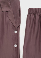 Long Silk Trousers