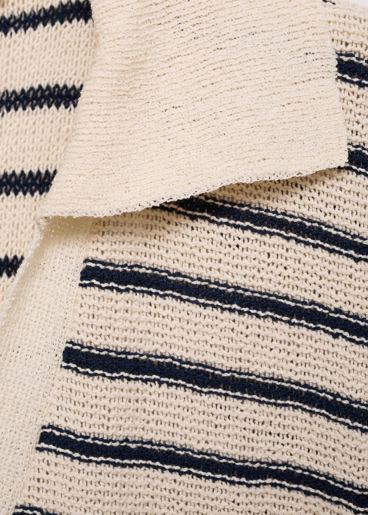 Long Striped Knitted Dress