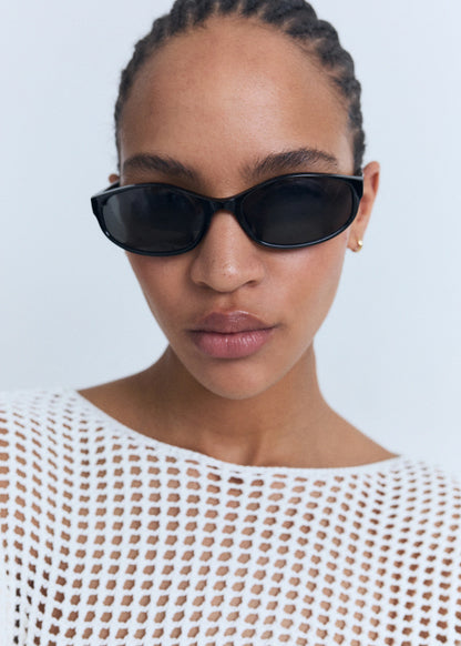 Long Sleeved Crochet Sweater