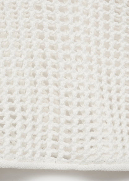 Long Sleeved Crochet Sweater