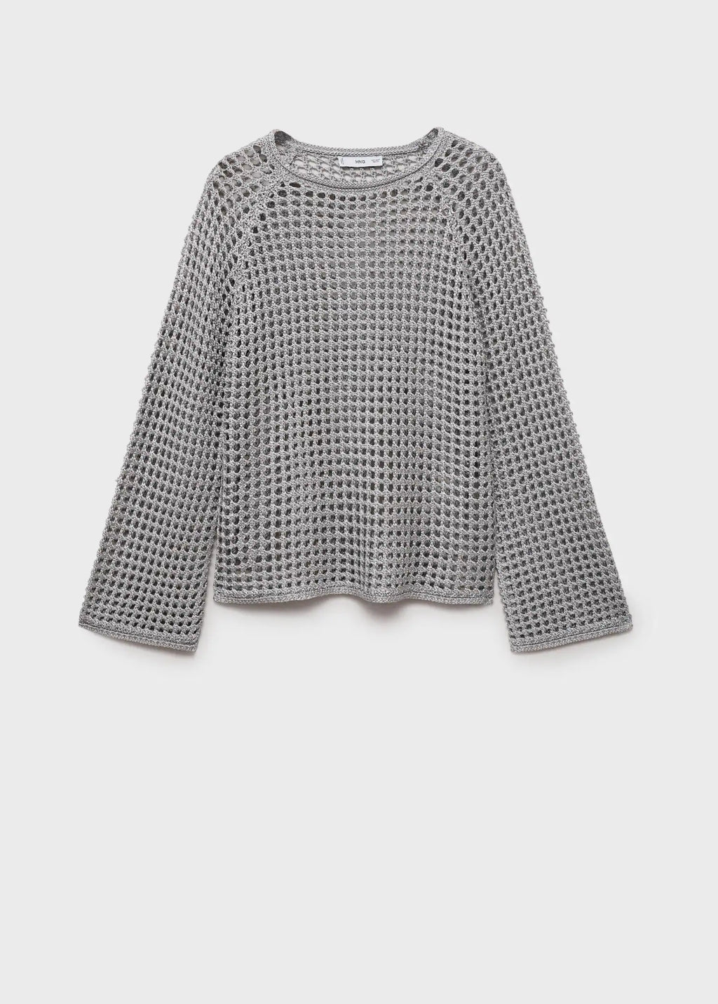 Long Sleeved Crochet Sweater