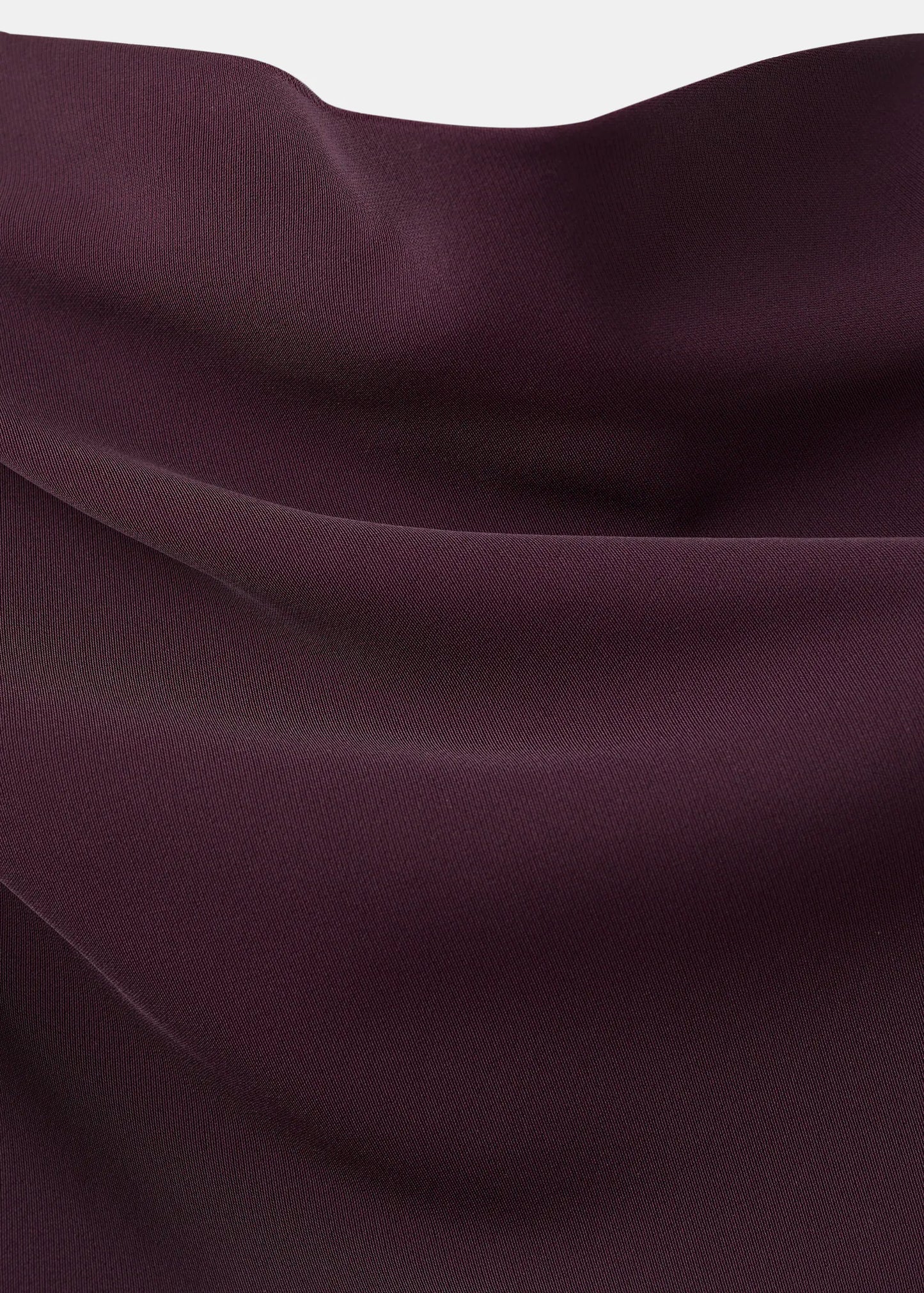 Long Sleeved Dress With Draped Neck