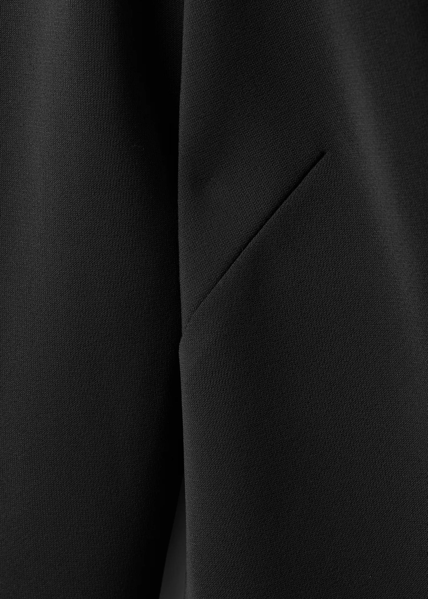 Long Sleeved Dress With Draped Neck