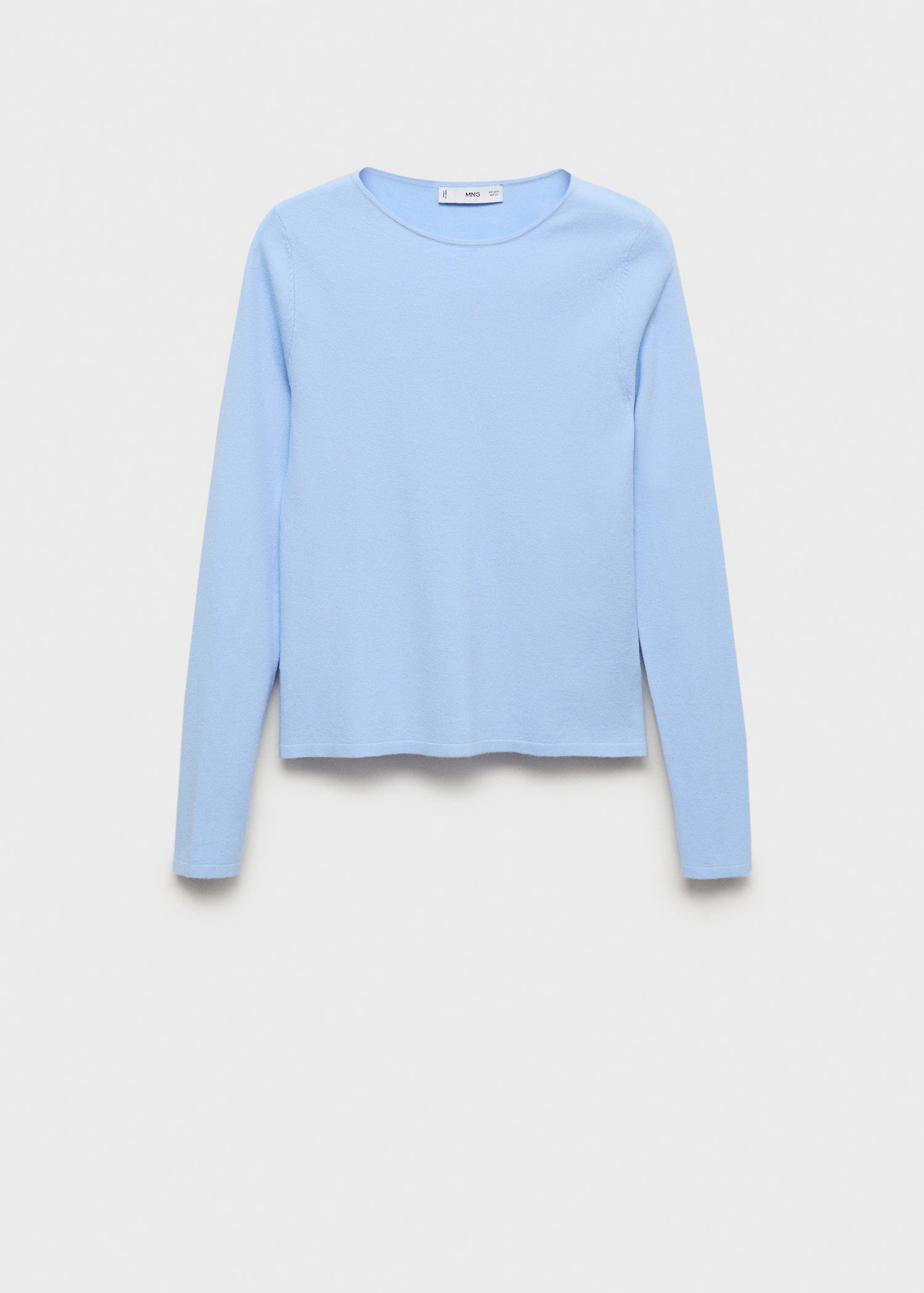 Long Sleeved Fine Knit Sweater