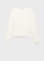 Long Sleeved Fine Knit Sweater