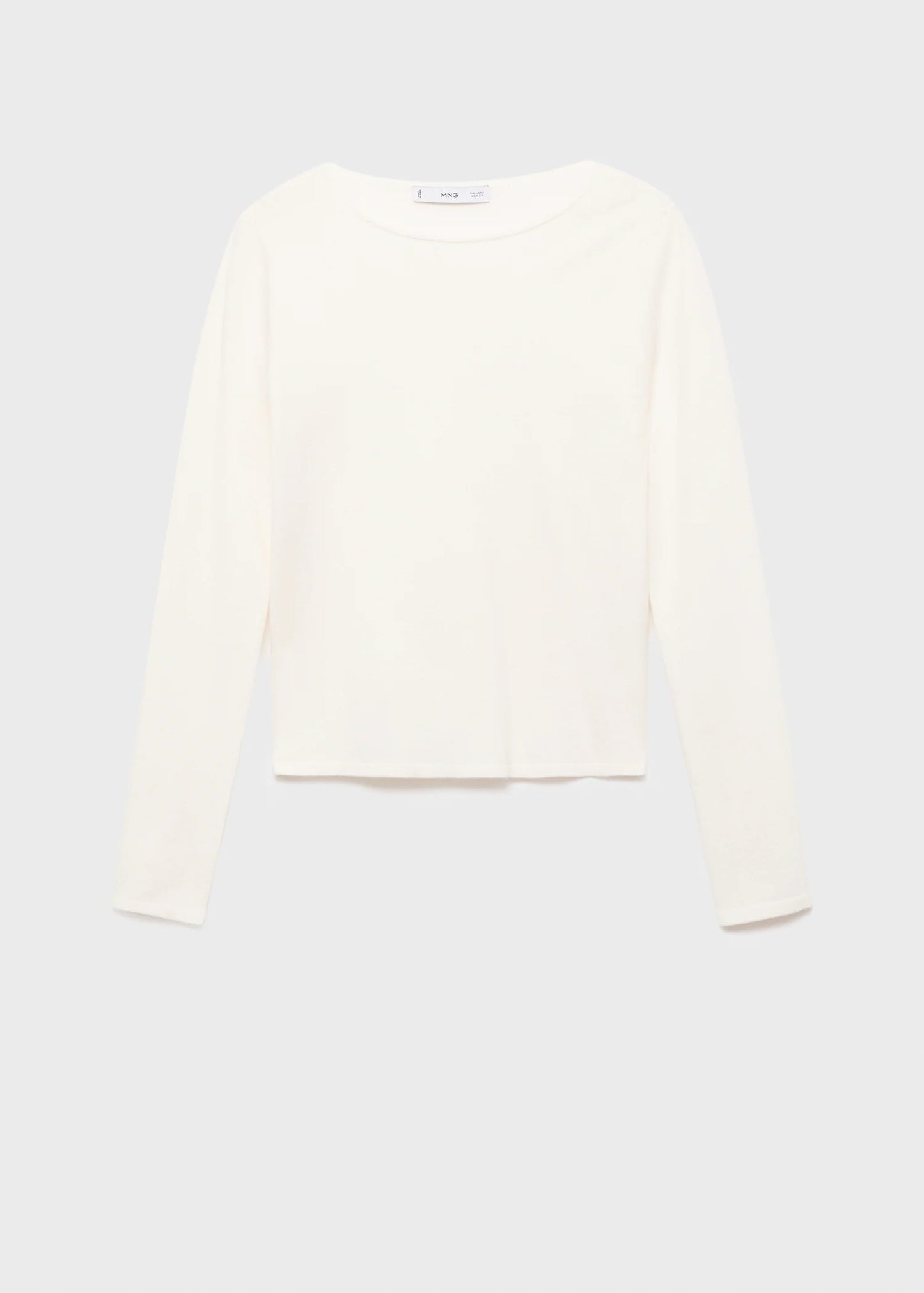 Long Sleeved Fine Knit Sweater