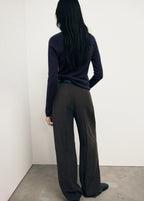 Long Sleeved Fine Knit Sweater