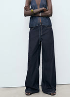 Low Waist Wide Leg Jeans