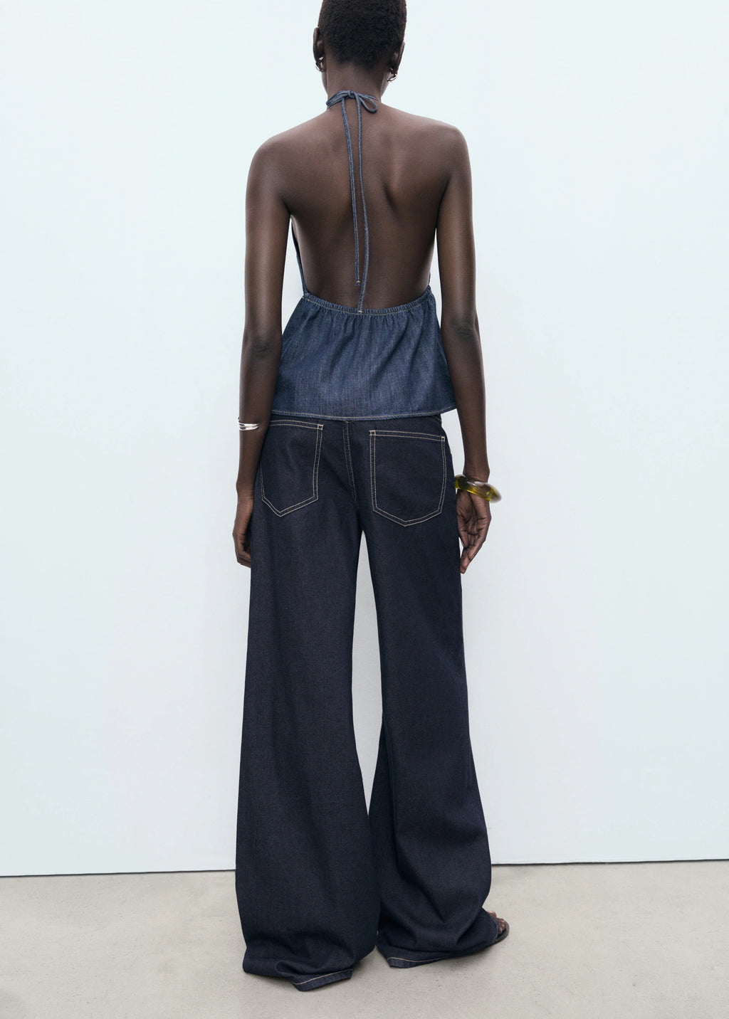 Low Waist Wide Leg Jeans