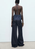 Low Waist Wide Leg Jeans