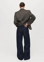 Low Rise Wide Leg Jeans