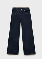 Low Rise Wide Leg Jeans