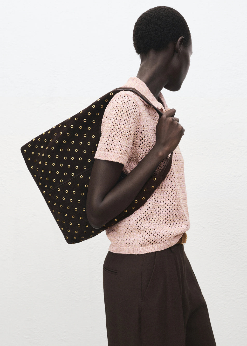 Lurex Crochet Sweater