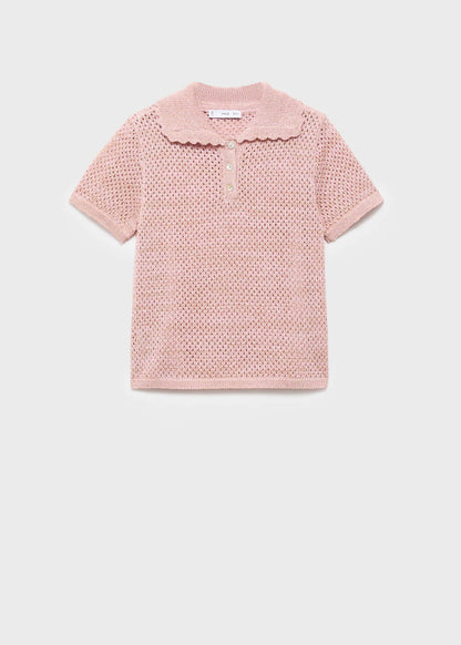 Lurex Crochet Sweater