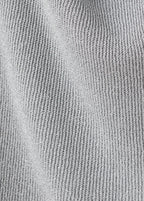 Lurex Knitted Top With Draped Neck