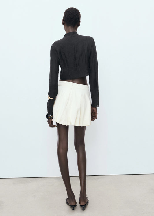 Lyocell Blouse With Toggles