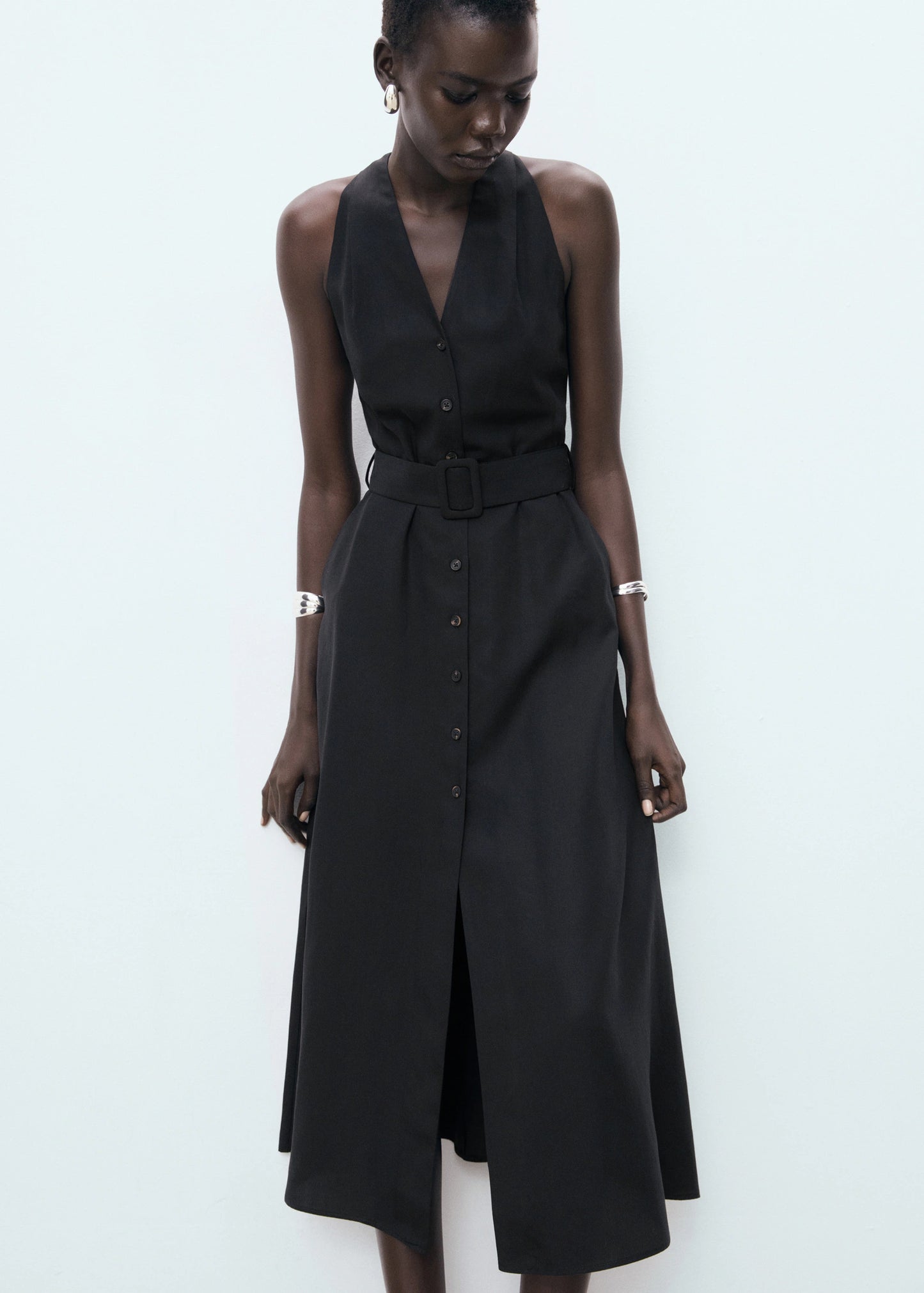 Lyocell Dress With Belt