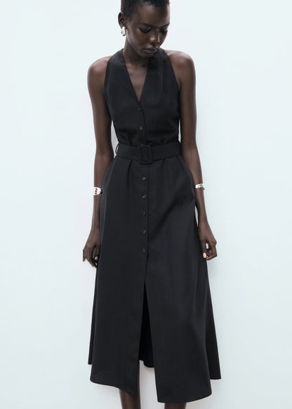 Lyocell Dress With Belt