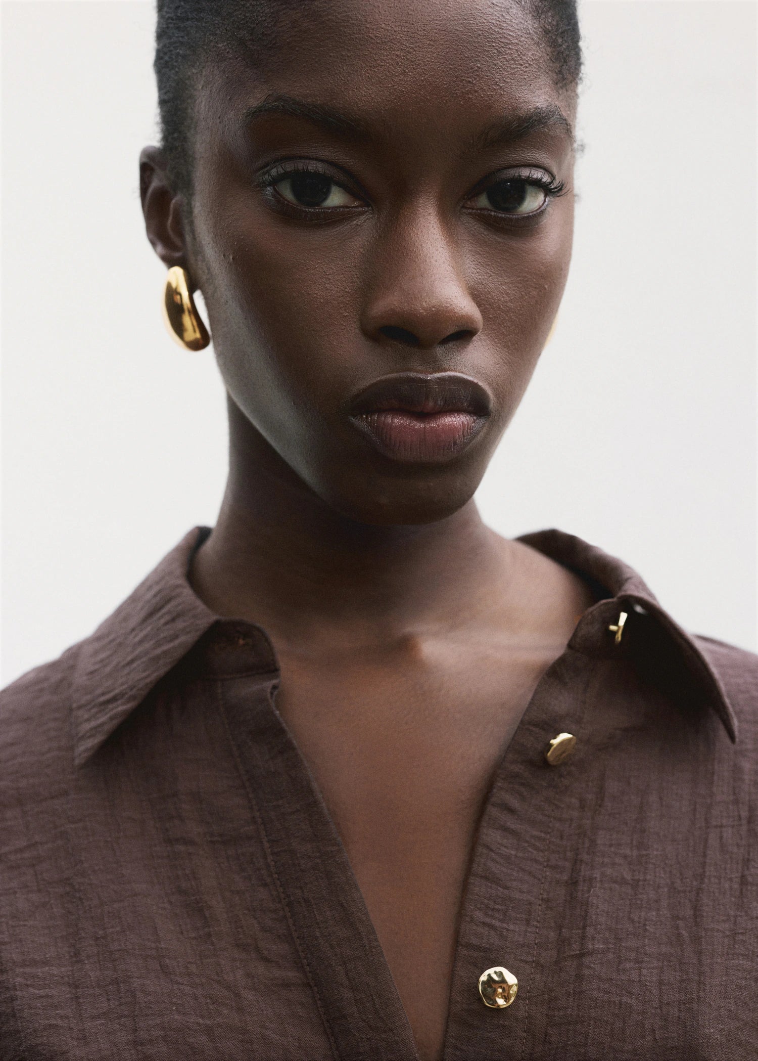 Lyocell Shirt With Adjustable Waist