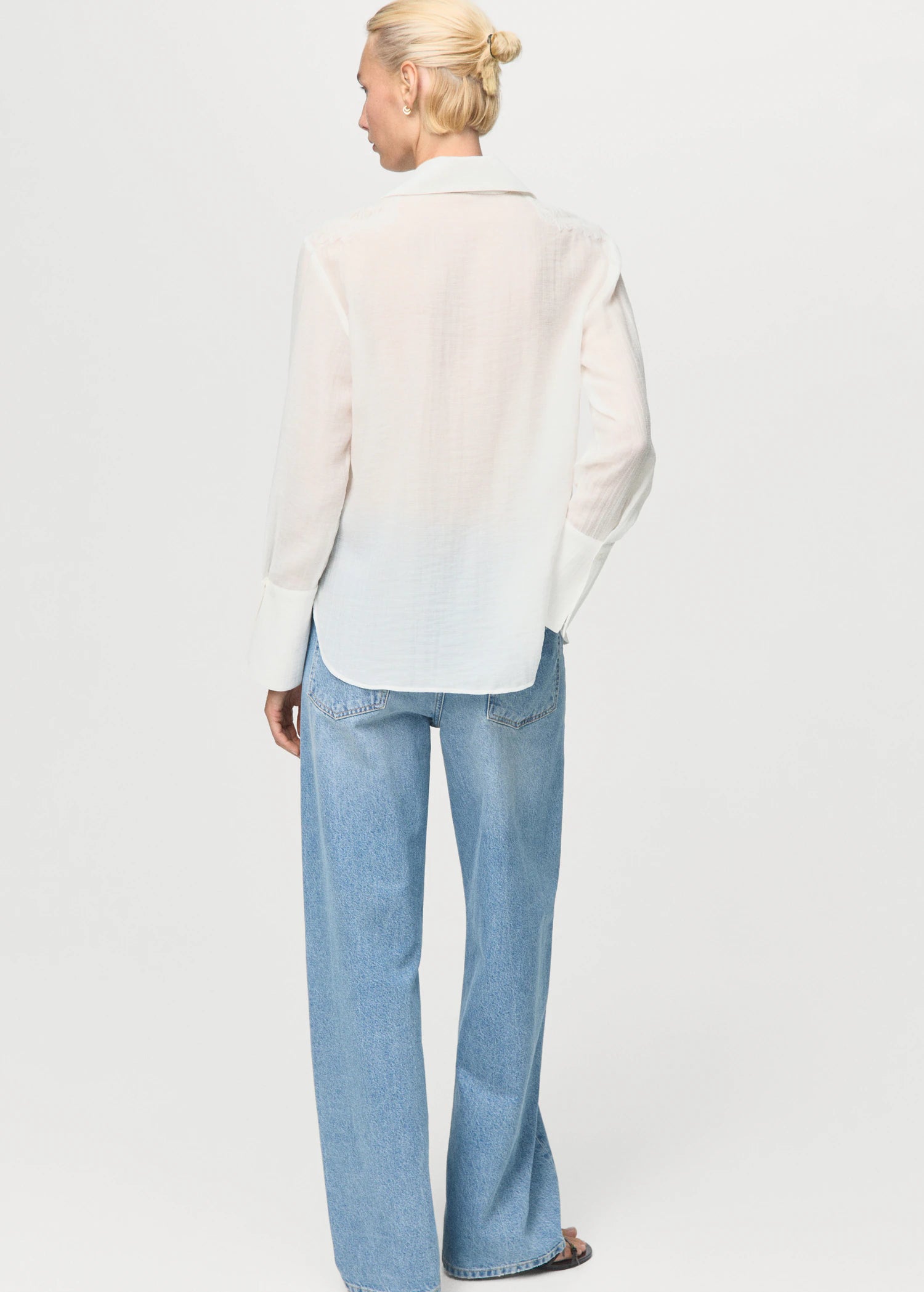 Lyocell Shirt With Patches