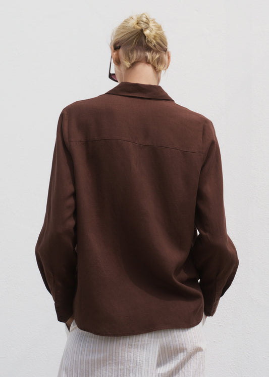 Lyocell Shirt With Pocket