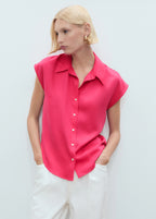 Lyocell Sleeveless Shirt