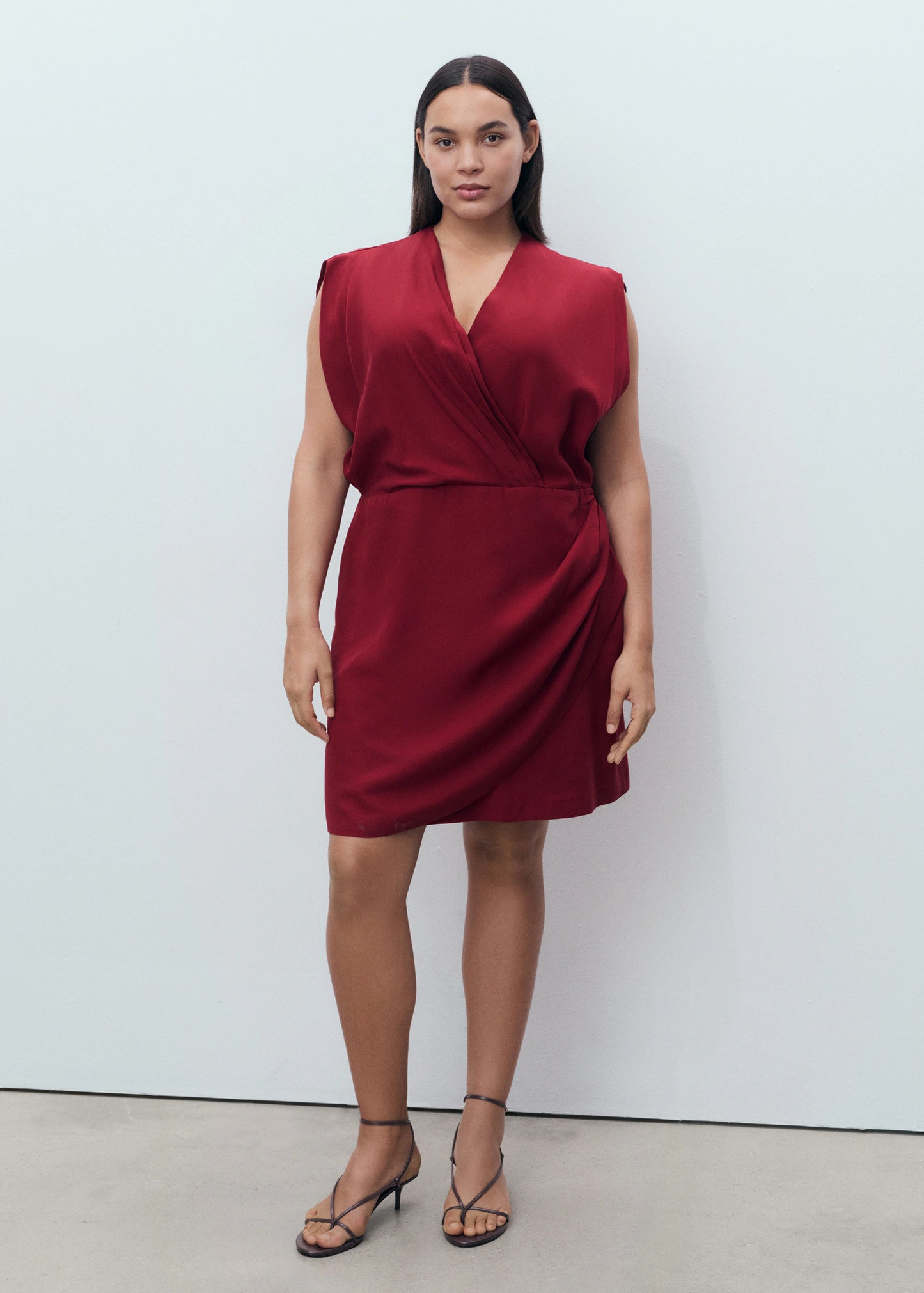 Lyocell Wrap Dress