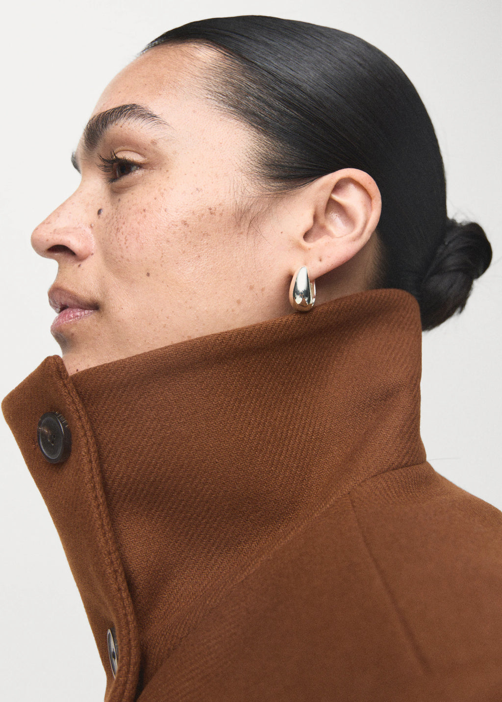 Manteco Wool Coat With Belt